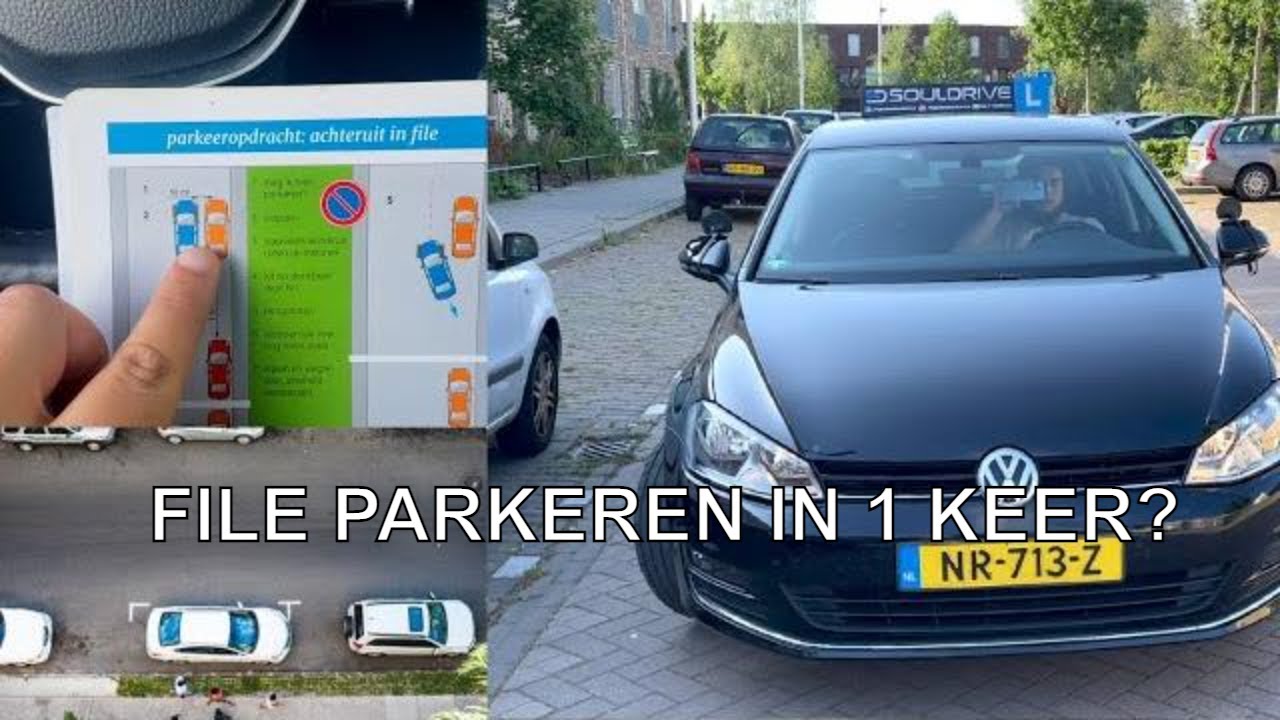 File parkeren | rijles tips | Bijzondere verrichtingen?