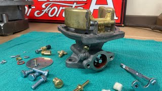 Farmall M Carburetor Restoration Part 2 - Throttle Body Assembly Float Replacement