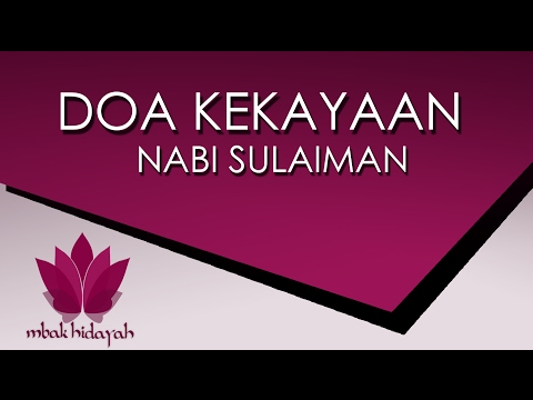 Amalan Doa Nabi Sulaiman Untuk Kekayaan Melimpah Ruah  Doovi