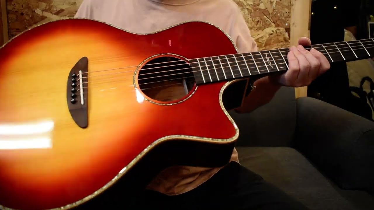 NEW/DCT GR-345CE AS@guitarshoptantan - YouTube