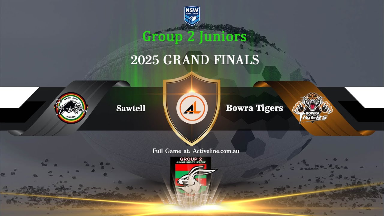 ⁣Sawtell VS Bowra Tigers -   Girls 16s Tackle - Group 2 Junior Rugby League Grand Final 2025