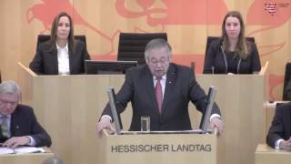 Play video: 70. Jubiläum des Landes Hessen: Begrüßung - 30.11.2016 - 90. Plenarsitzung