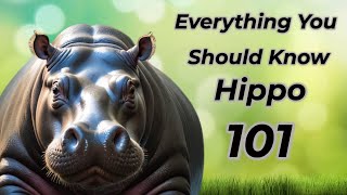 Hippo 101: Everything you should know! by ANIMAL LYFE 162 views 2 months ago 2 minutes, 56 seconds