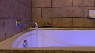 Bathtub Filling ASMR // Underwater Lights and Bubbles 3 Hour Loop