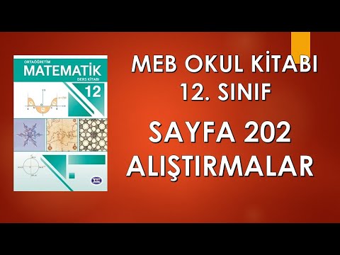 12  SINIF OKUL MATEMATİK KİTABI SAYFA 202 3  TÜREV UYGULAMA