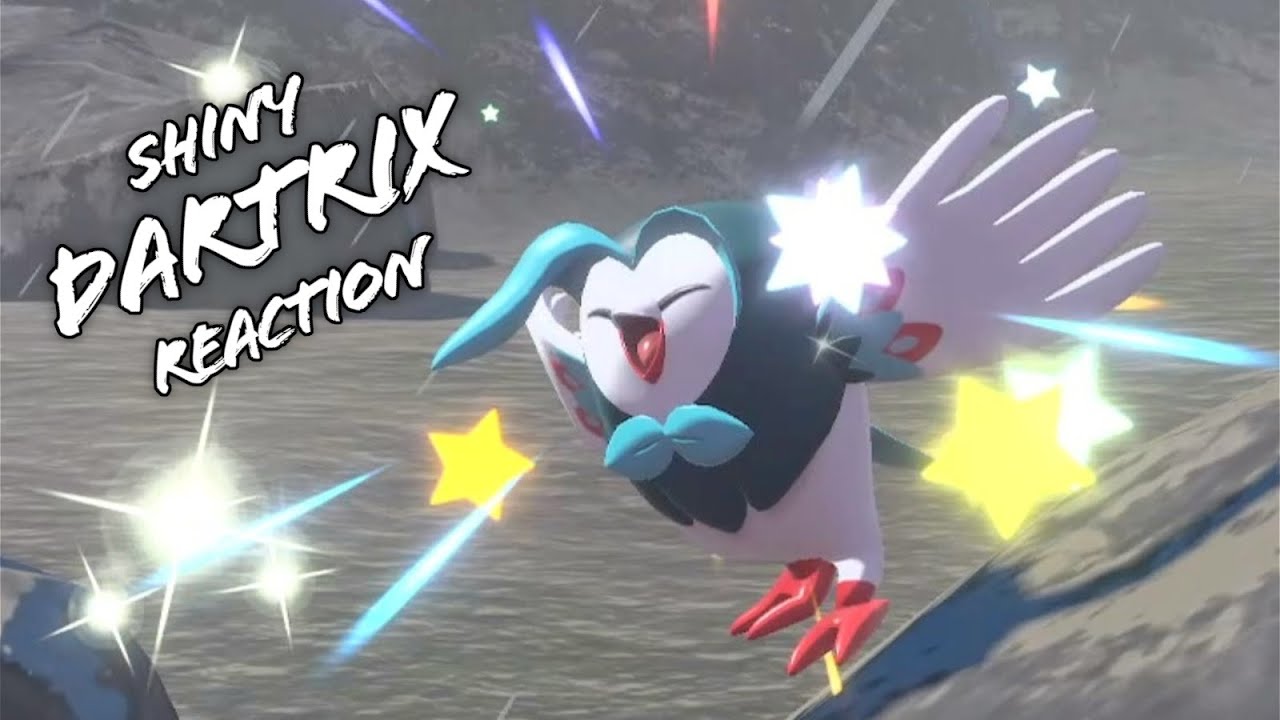 Shiny Dartrix Reaction! Pokemon Legends Arceus! Massive Mass Outbreaks ...