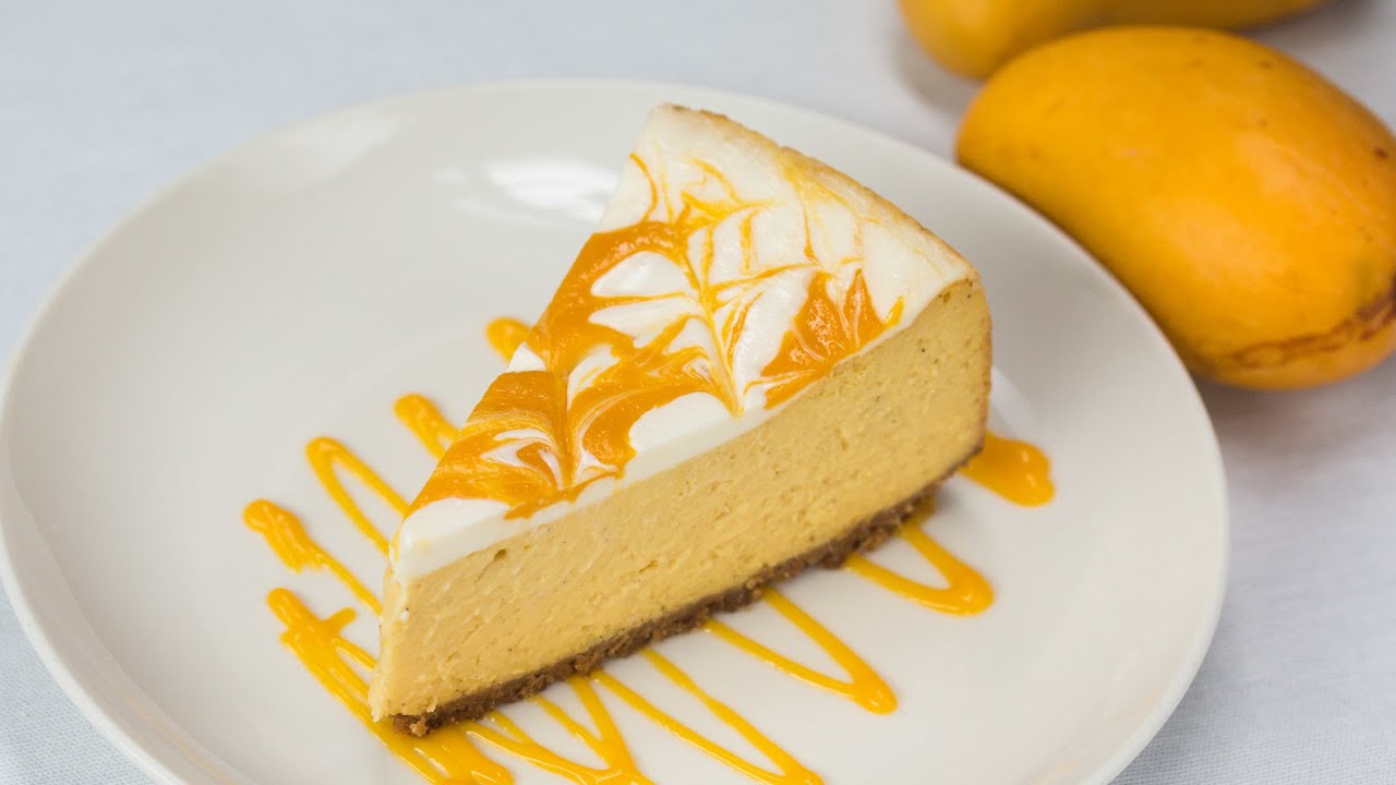 Mango Lime Cheesecake | Tasty