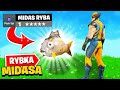 Złowiłem MITYCZNĄ RYBE MIDASA w Fortnite SEZON 4 ! *MEGA TROLL*