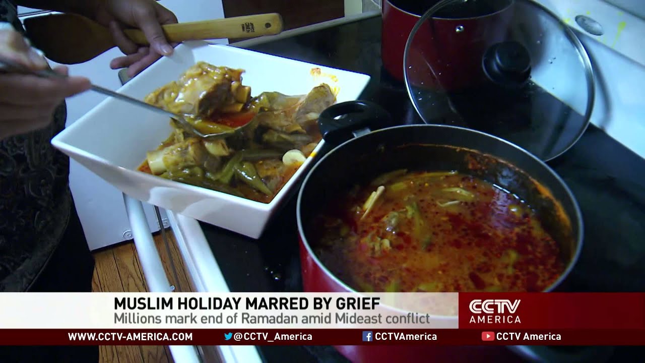 Millions mark end of Ramadan amid Mideast conflict