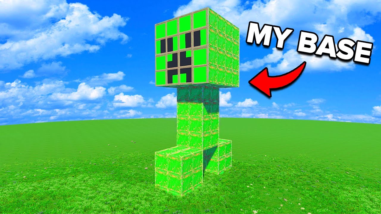 Я построил базу криперов Minecraft в Rust...