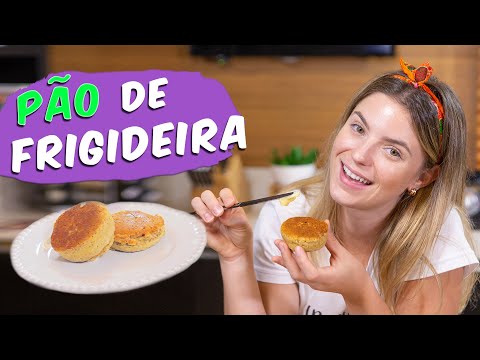 PÃO DE FRIGIDEIRA LOW CARB SEM GLÚTEN