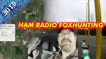 Ham Radio Foxhunting - Google Earth, 2m Tape Measure Beam, and Adventure! - 3 Old Tech Dudes