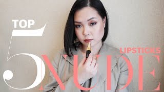 Top 5 Nude Lipsticks