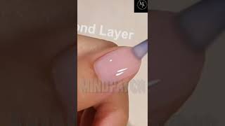 Gaoy Jelly Pink Gel Nail Polish Set, 6 Transparent Sheer Colors Soak