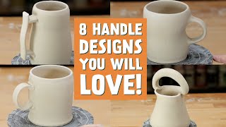 8 Handle Designs You Will LOVE! - Handle TIPS and TRICKS TOO!