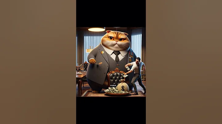 Watch the video about Funny cat Money is justice #cat #shorts #Gingercat