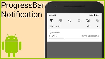 Notifications Tutorial Part 6 - PROGRESS BAR NOTIFICATION - Android Studio Tutorial