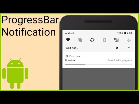Notifications Tutorial Part 6 Progress Bar Notification