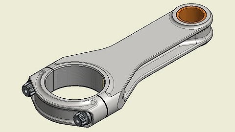 Autodesk Inventor: Connecting rod