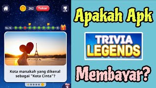 Review Jujur Aplikasi Trivia Legends! Apakah Game Trivia Legends itu Penghasil Uang? screenshot 3