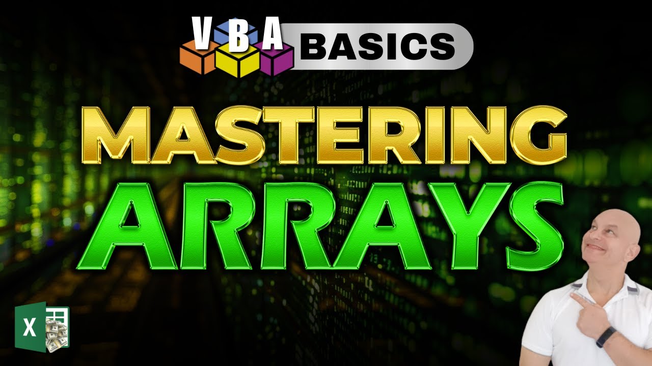 How To Master Arrays In Excel VBA + FREE MACROS & CHEAT SHEET - YouTube
