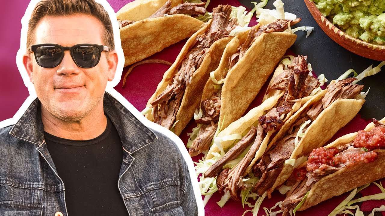 Tyler Florence Makes Mexican Pot Roast Tacos | Tyler