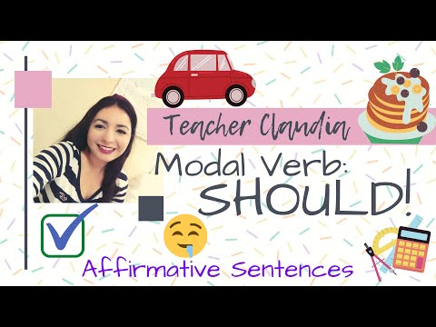 Modal Verb SHOULD.