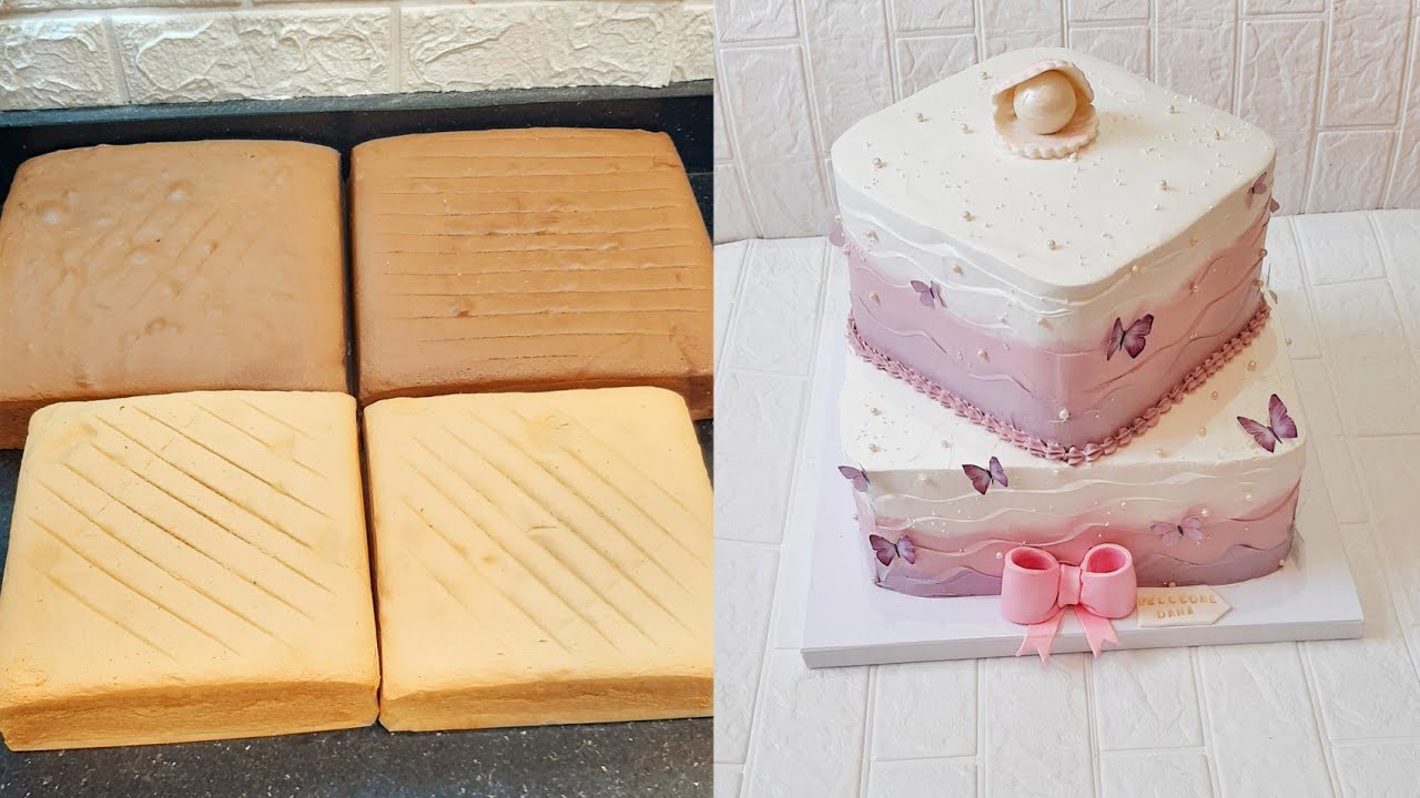 تورته كريمه دورين وطريقه تركيب الادوار