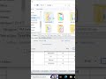 Excel Shortcut Key and Short tricks #shortvideo #excel