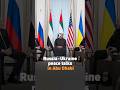 Russia-Ukraine peace talks in Abu Dhabi