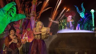 2019 Hocus Pocus Villain Spelltacular at Mickey's Not-So-Scary Halloween Party