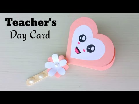 Video: Hoe Maak Je Een DIY Teacher's Day-kaart?