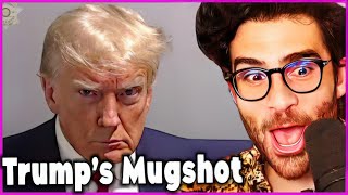 HasanAbi Reacts to Donald Trumps Mug Shot Released