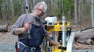 Mounting Easy-View DRO To My OS-23 Frontier Sawmill