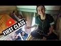 FIRST CLASS SLEEPER TRAIN in VIETNAM | Nha Trang to Da Nang