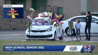 Titusville community mourning student's death