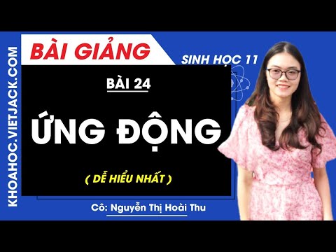 Video Ứng động - Bài 24 - Sinh học 11 - Cô Nguyễn Thị Hoài... - youtube