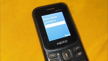 Lava Hero Shakti H9 Unlock Without PC | Keypad Phone Pin Lock Remove