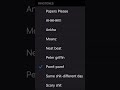My custom ringtones (made with GarageBand) #iphone #garageband