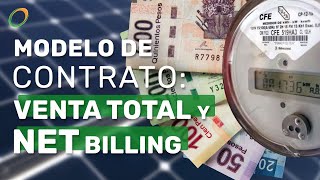 Vende TU ENERGIA SOLAR a CFE Modelo de contrato Venta Total