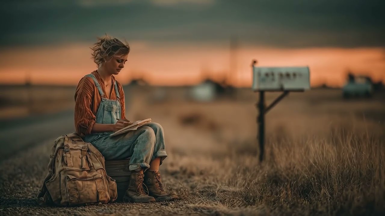 CONTEMPLATIVE COUNTRY MUSIC MIX – Songs for Quiet Roadside Reflections at Sunset 🌅🎶