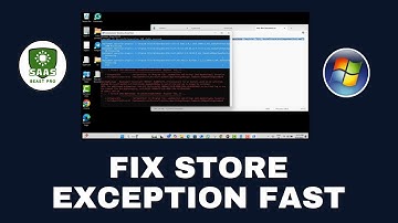 How To Fix Unexpected Store Exception In Windows 11 - Step-by-Step Guide
