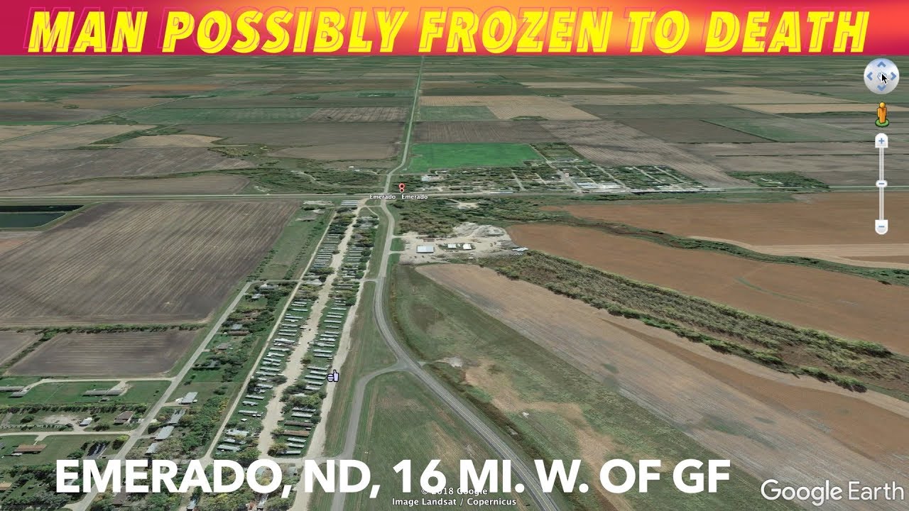 Man Found Possibly Frozen To Death In Grand Forks County - YouTube