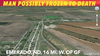 Man Found Possibly Frozen To Death In Grand Forks County