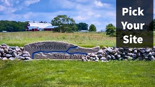 Prophetstown State Park, Indiana - Pick Your Site