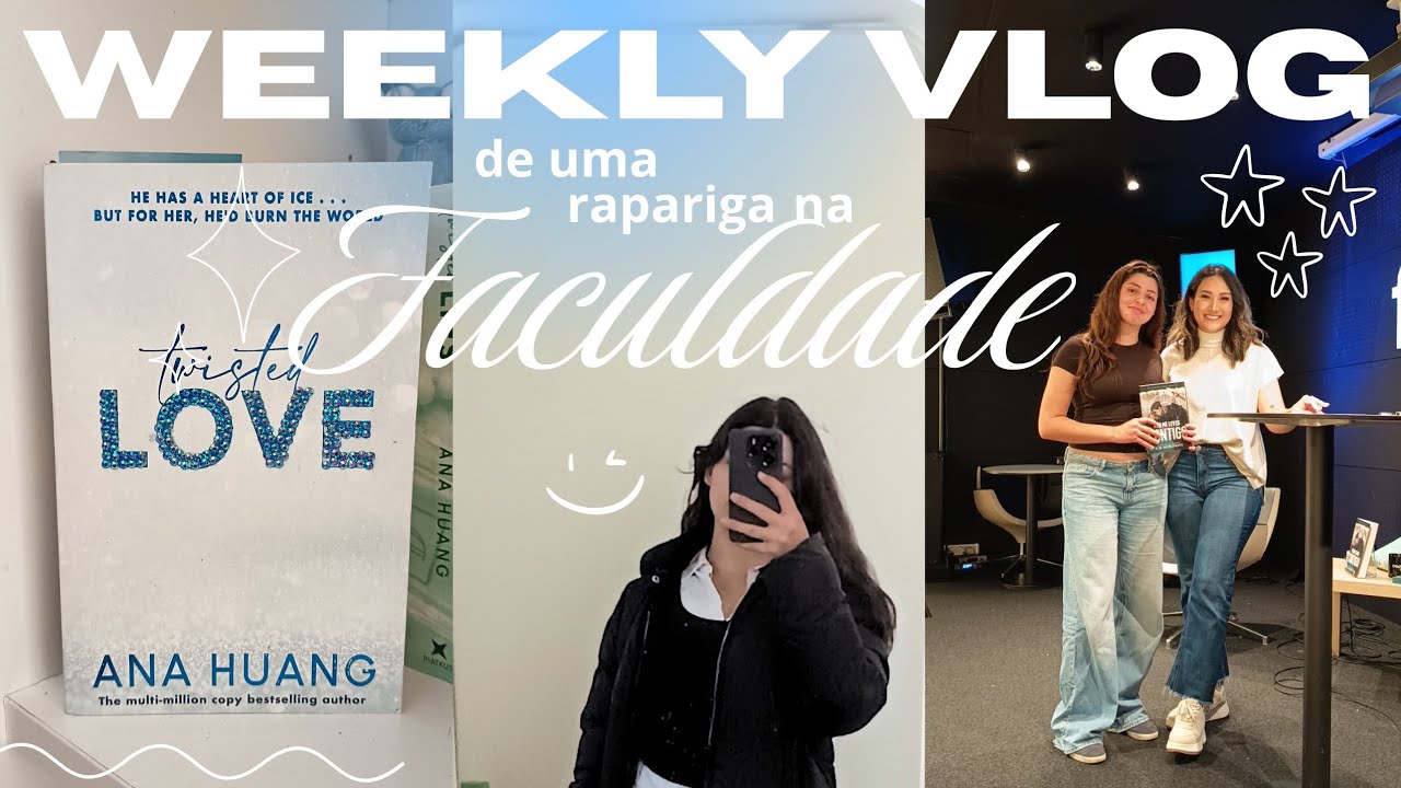 Weekly Vlog de uma rapariga na Faculdade ✨