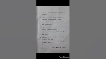 History of Economic Thoughts-I//Exam paper//BA 5th semester//Economics//2023//Lucknow University