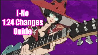 Guilty Gear Strive I-No Changes Guide [Ver. 1.24]