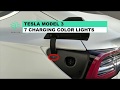 Tesla Model 3 - 7 Charging Color Lights Meaning