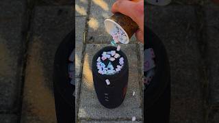 JBL Bass Test vs Colorful Letter Cubes! 🔊🌈🔠🌈🔡🌈🔤🌈